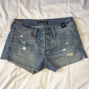 ABERCROMBIE&FITCH JEAN SHORTS